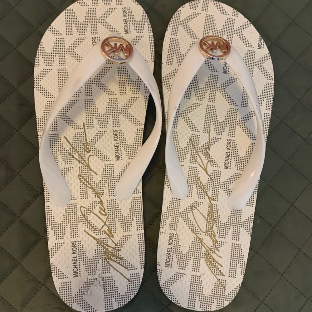 Michael Kors flip flops